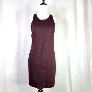 Athleta Whirlwind dress thick jersey racerback sleeveless built-in bra Medium